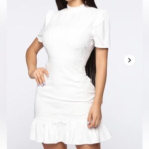 Fashion Nova Innocence Is Bliss Mini Dress